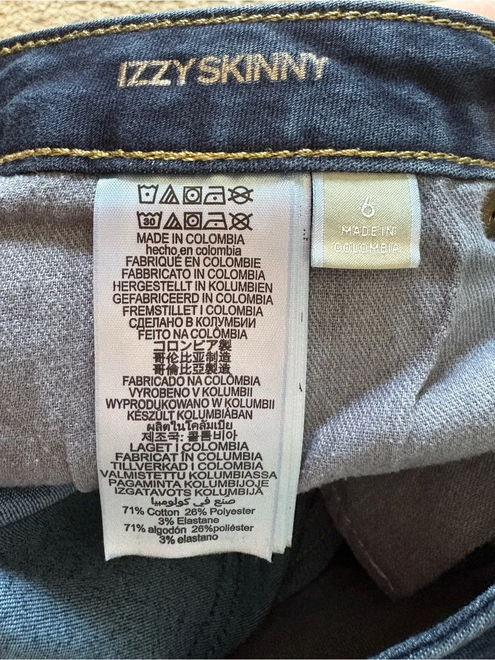 Michael Kors Navy Skinny Jeans